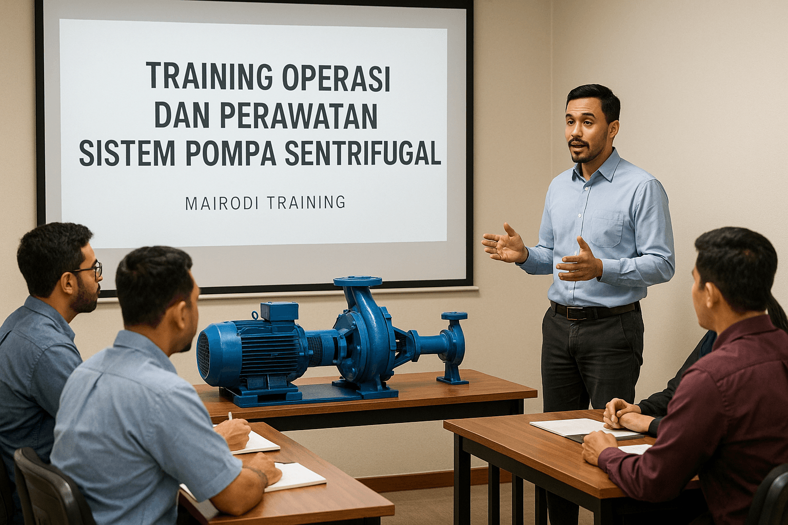 Training Sistem Pompa Sentrifugal