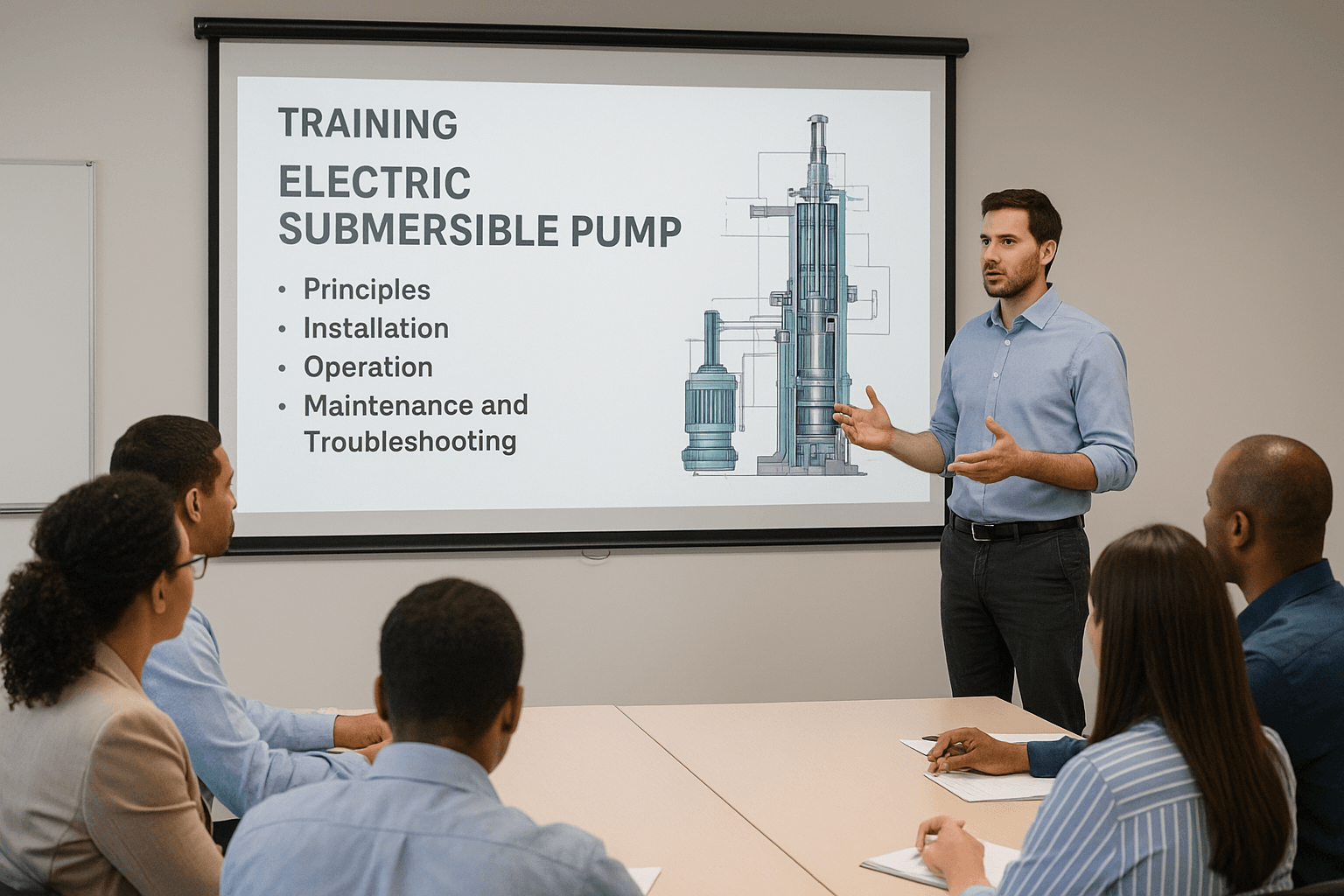 Training Electric Submersible Pump