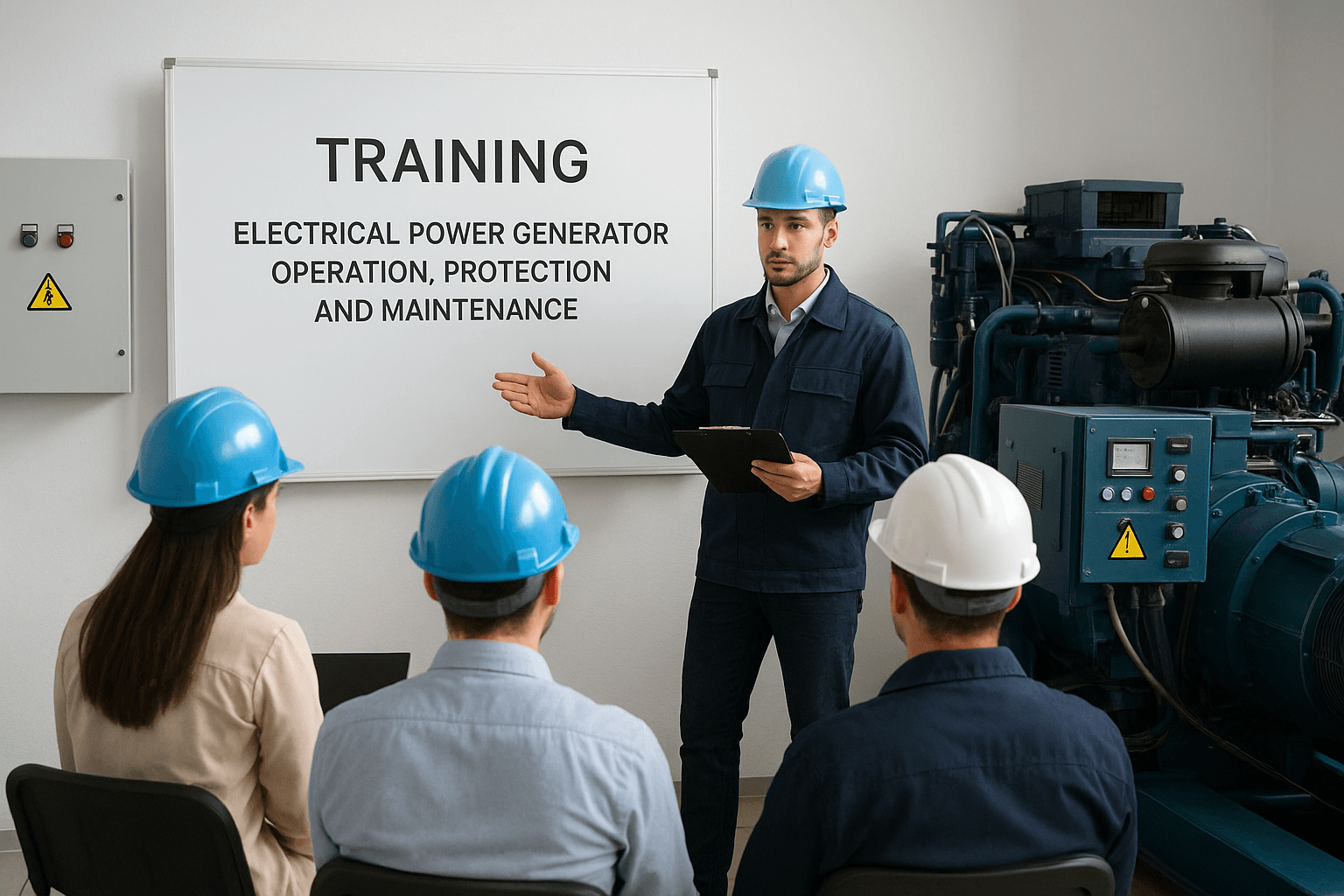 Training Electrical Power Generator