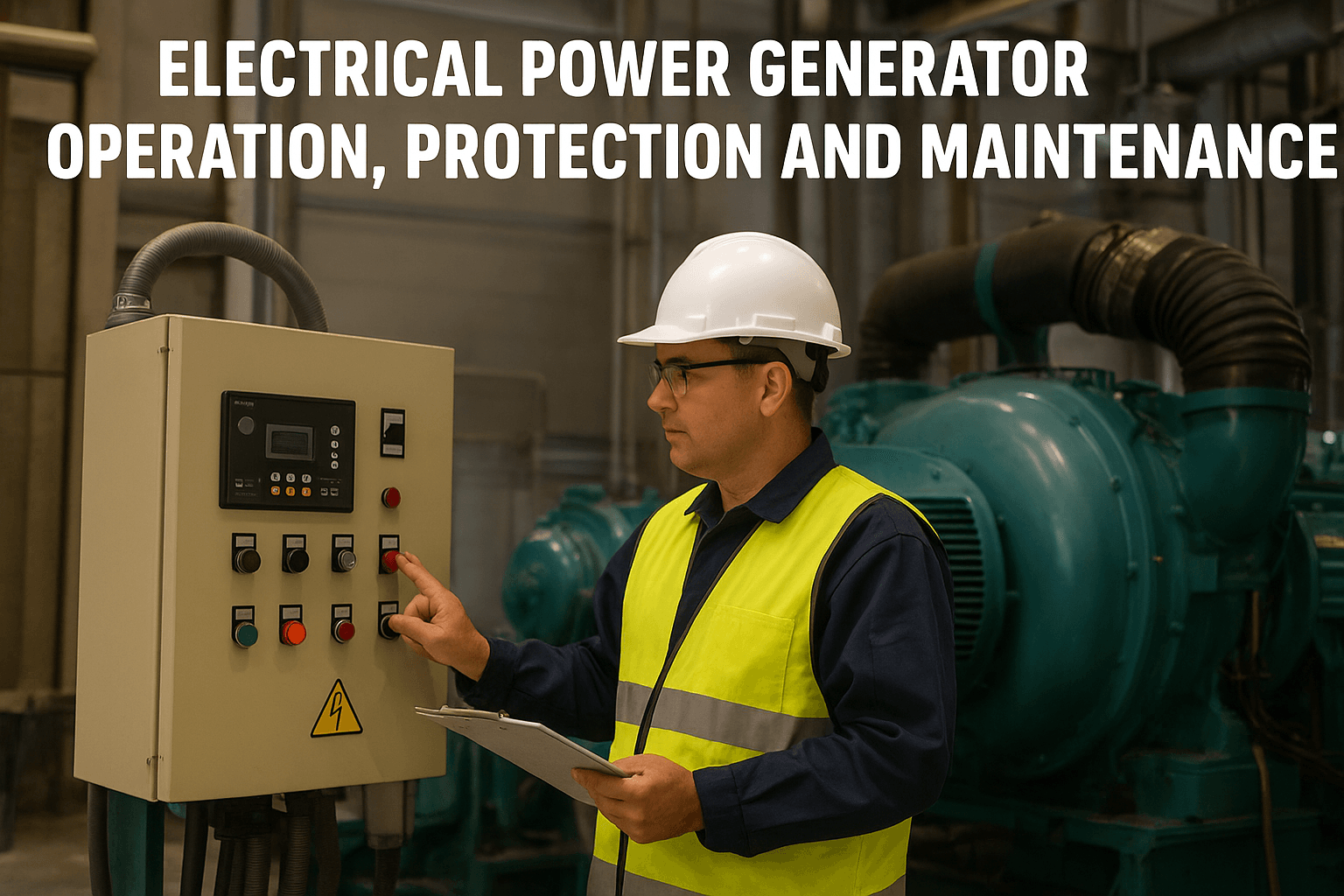 Pelatihan Electrical Power Generator Operation, Protection and Maintenance