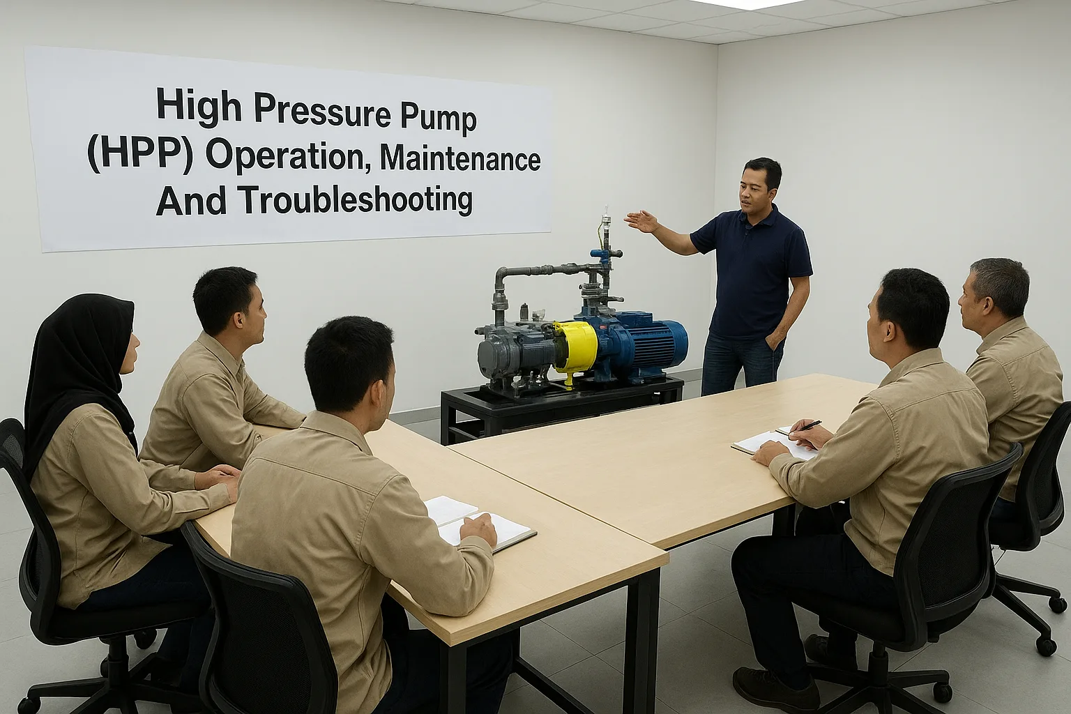 Training High Pressure Pump