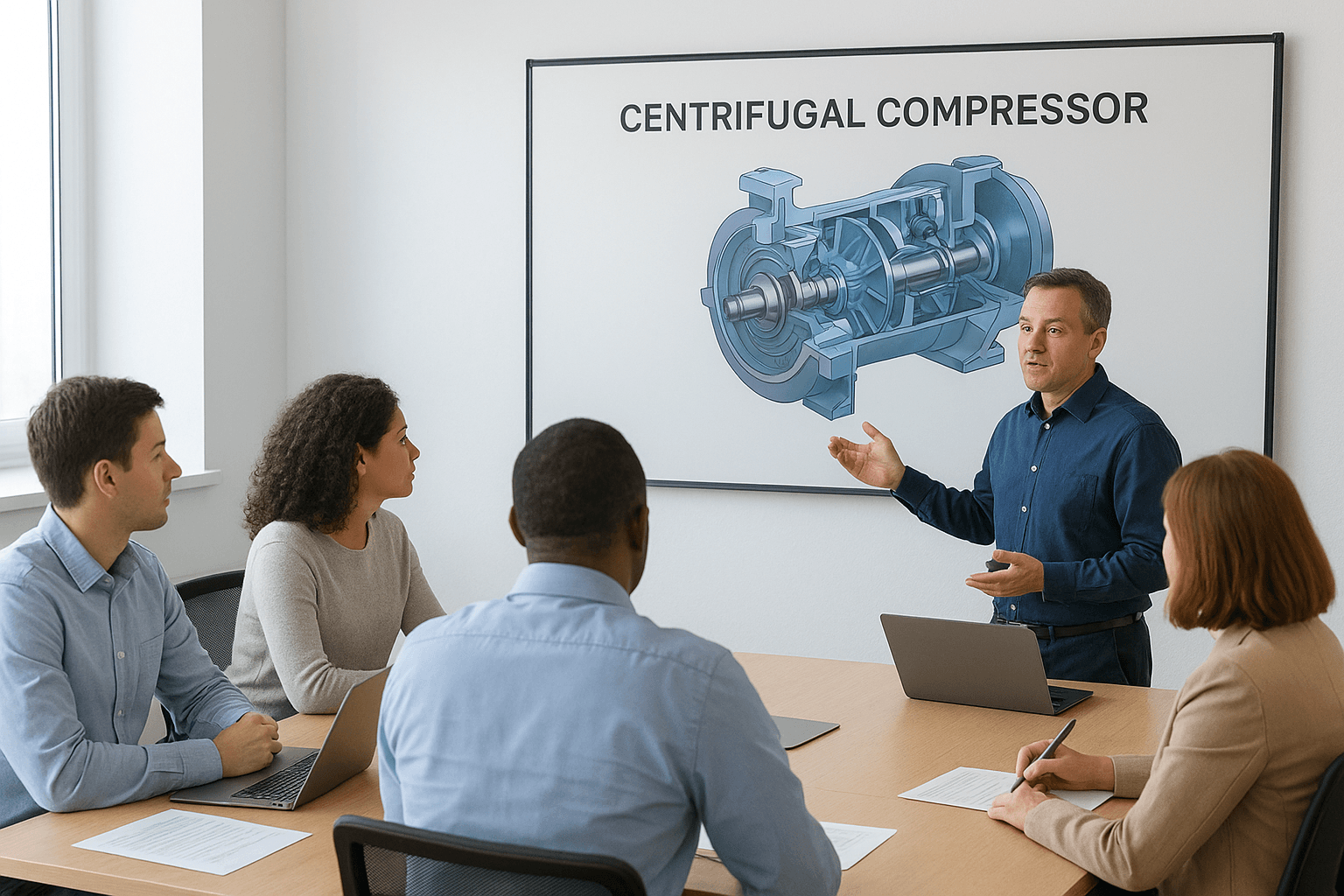 Pelatihan Centrifugal Compressor