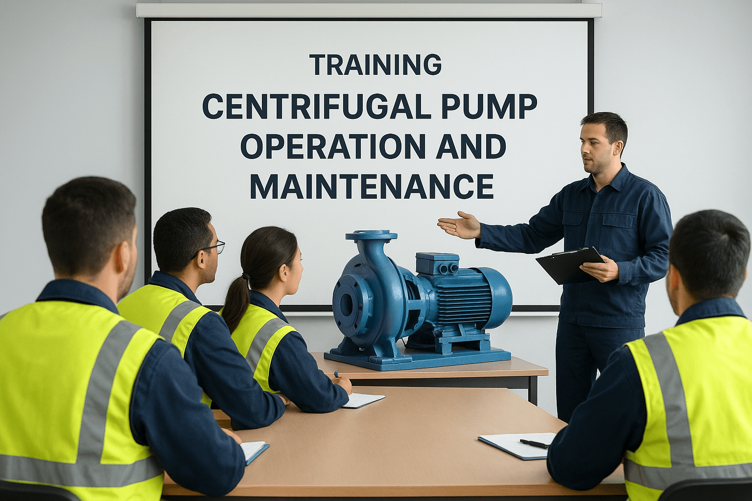 Training Centrifugal Pump Operation And Maintenance