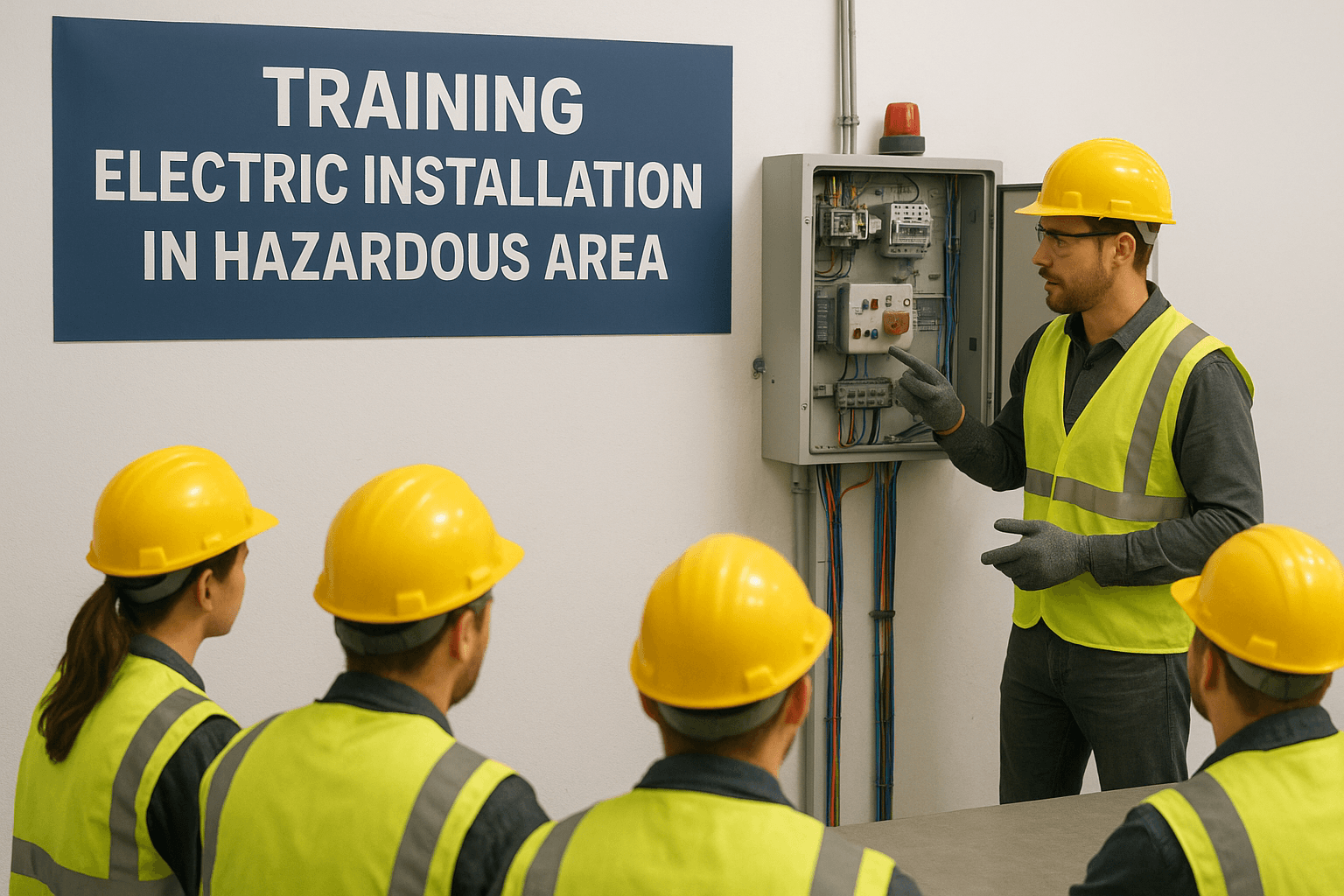 Training Electric Installation In Hazardous Area