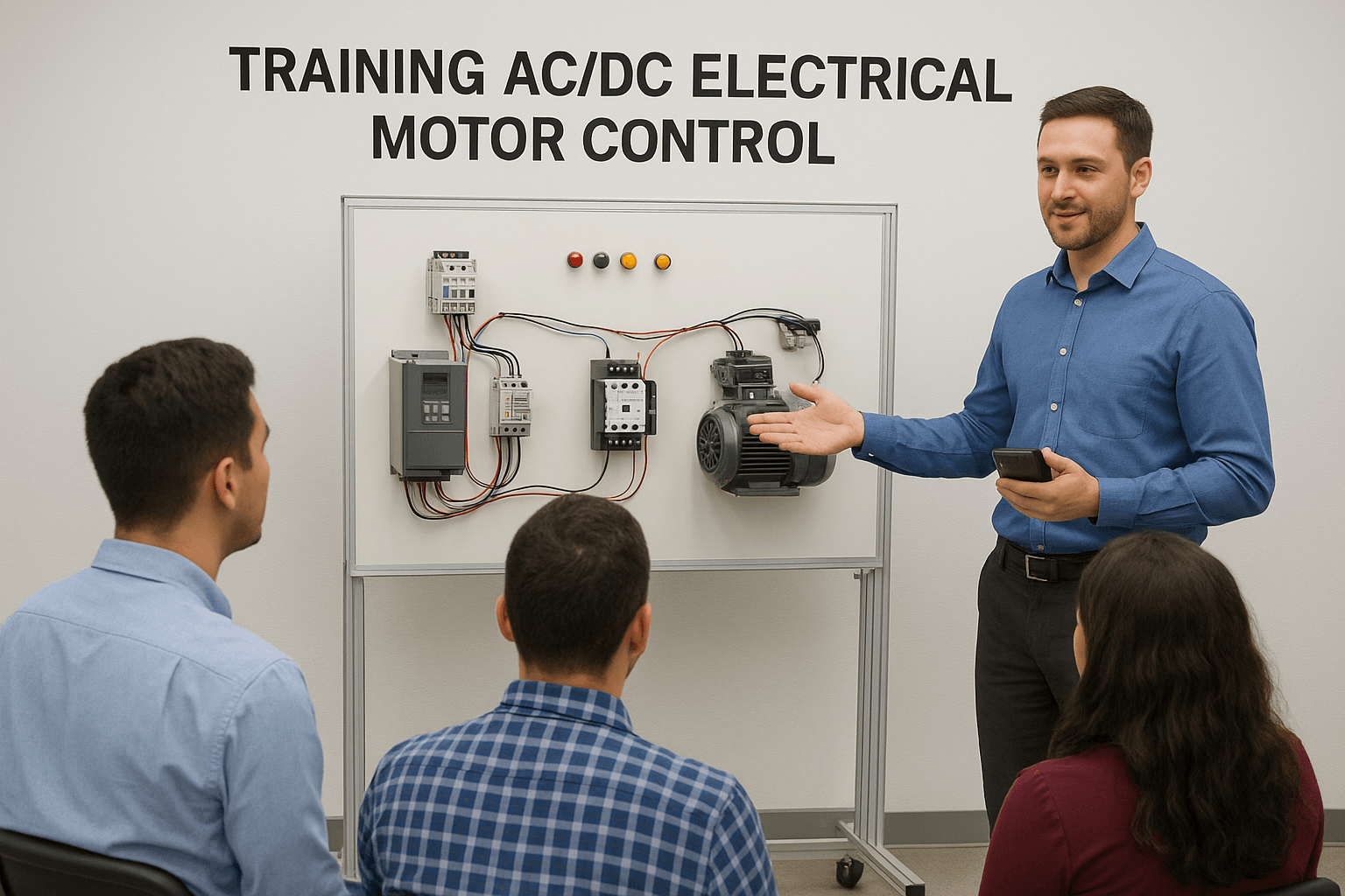 Training ACDC Electrical Motor Control