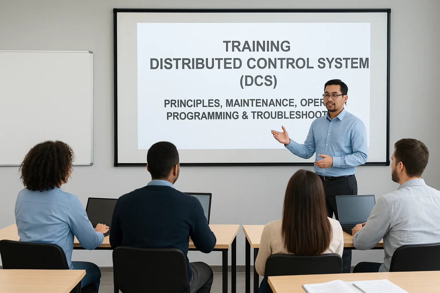 Training Distributed Control System