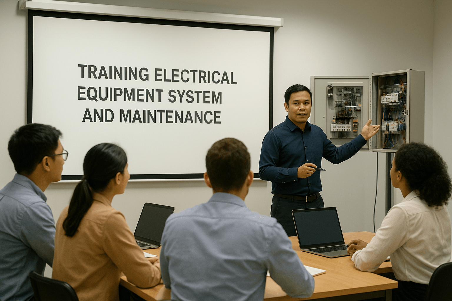 Training Electrical Equipment System and Maintenance