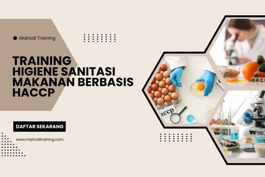 Training Higiene Sanitasi Makanan Berbasis HACCP