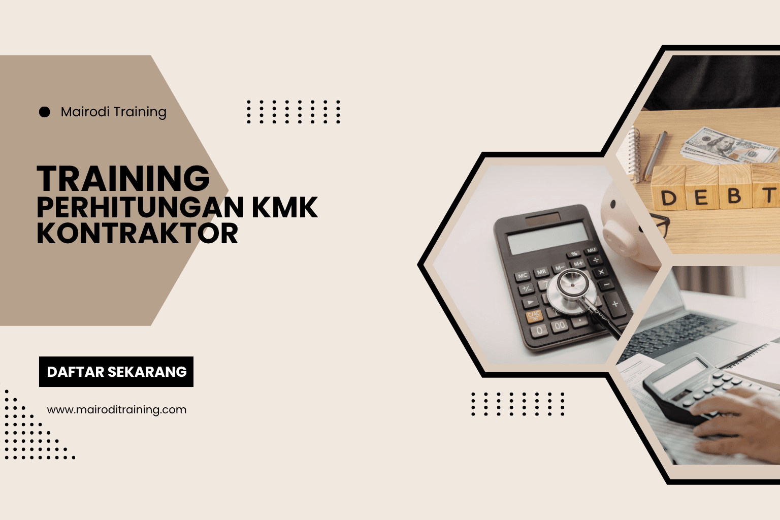 Training Perhitungan KMK Kontraktor