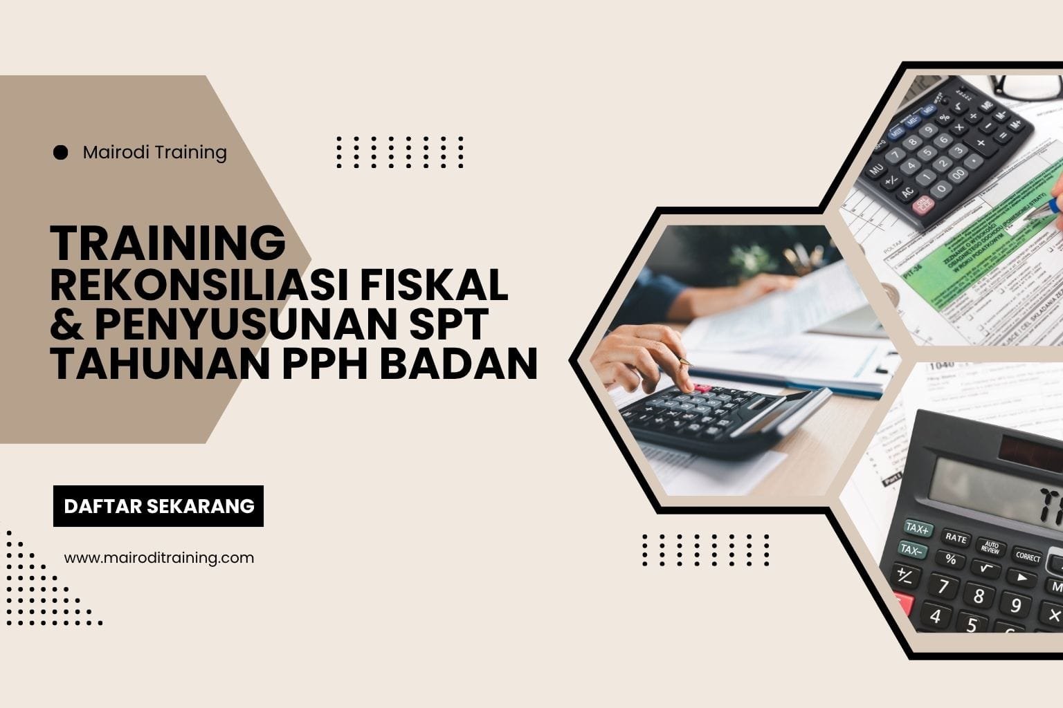 Training Rekonsiliasi Fiskal