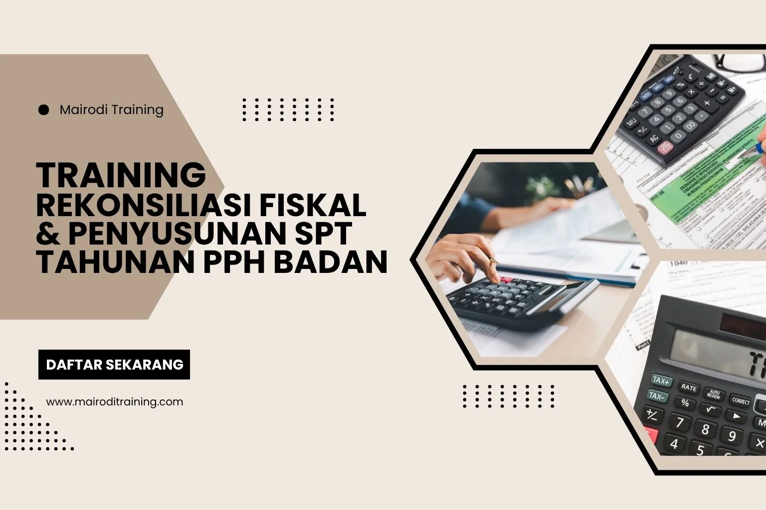 Training Rekonsiliasi Fiskal