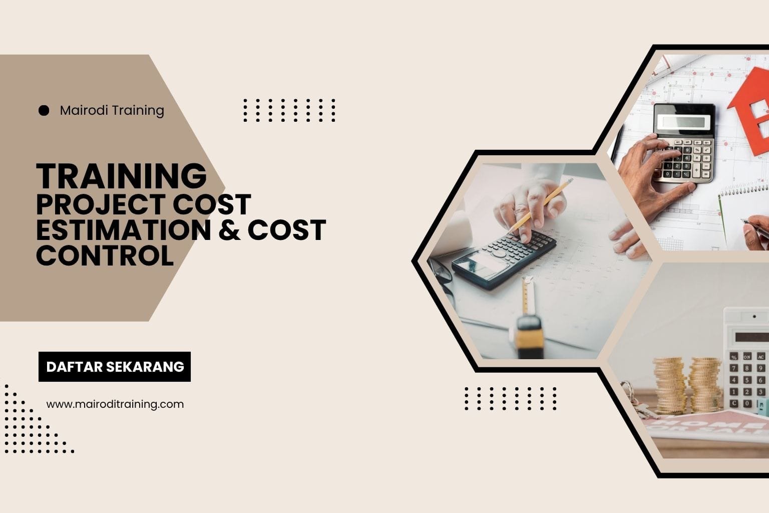 Training Project Cost Estimation Cost Control