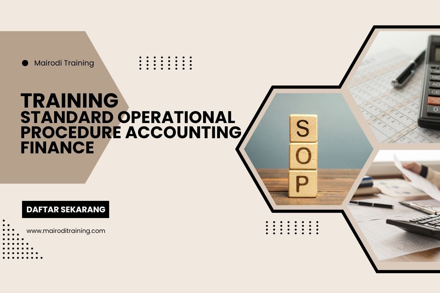Training Standard Operational Procedure Accounting Finance