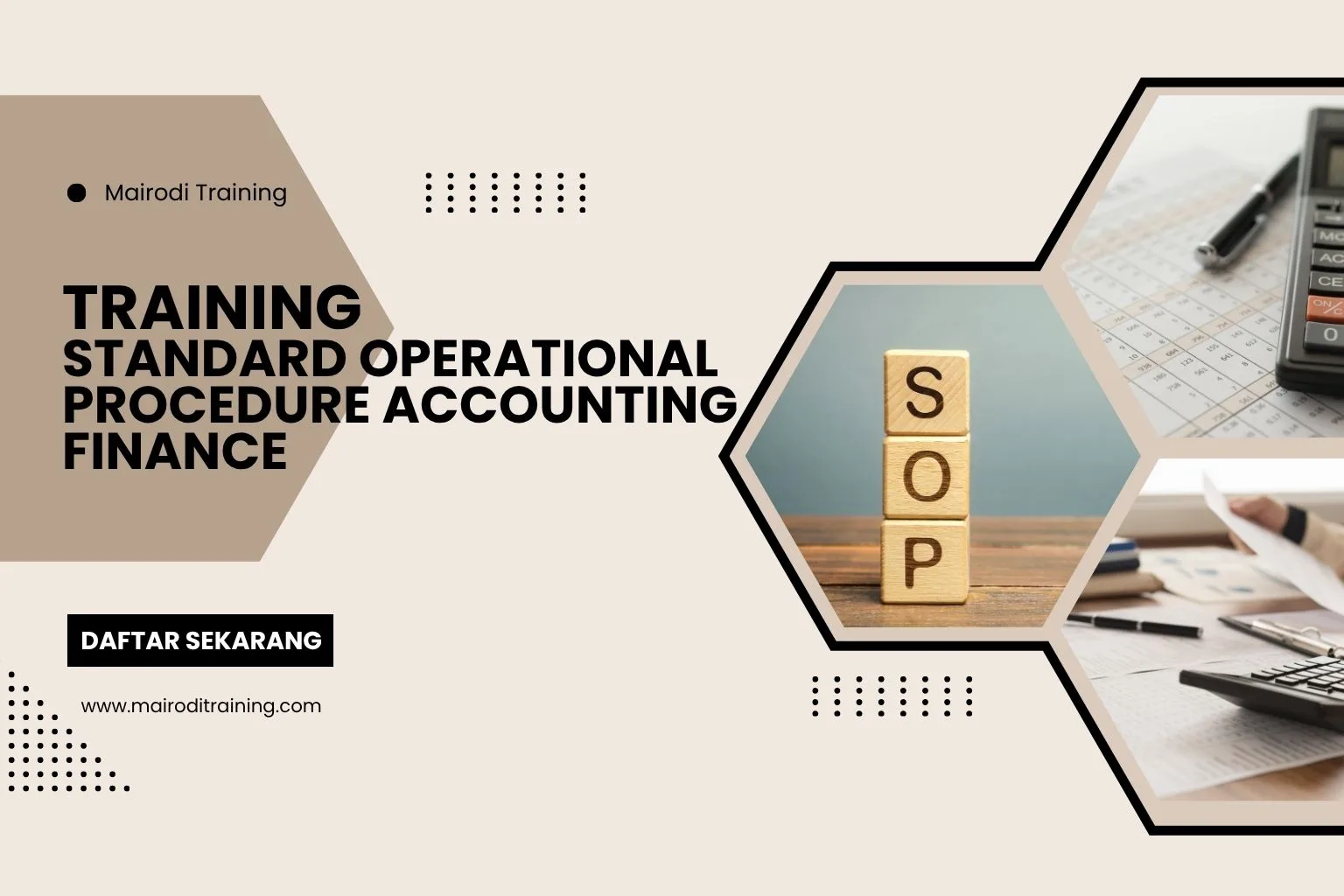 Training Standard Operational Procedure Accounting Finance