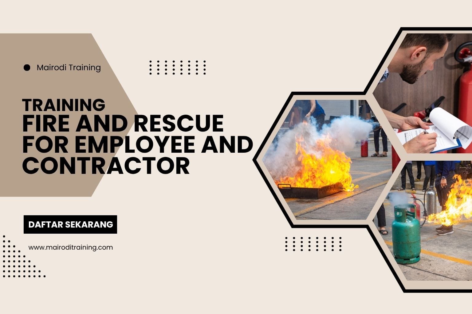 Training Fire and Rescue for Employee and Contractor