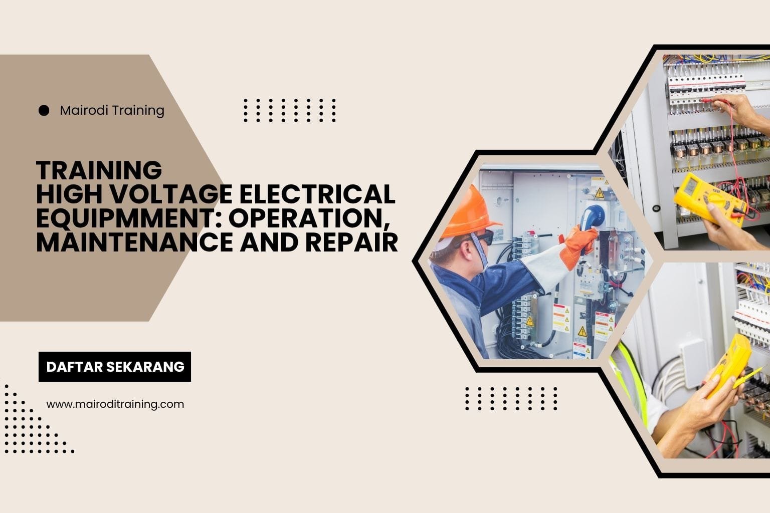 Training High Voltage Electrical Equipmment