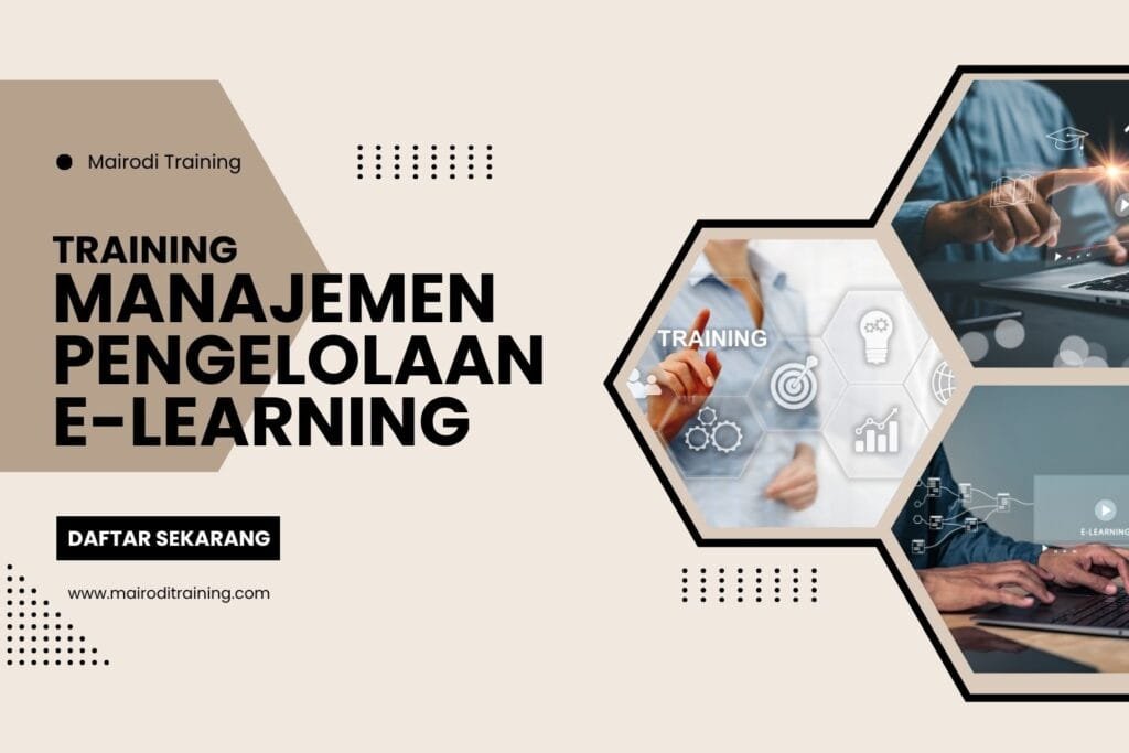 Training Manajemen Pengelolaan e-Learning