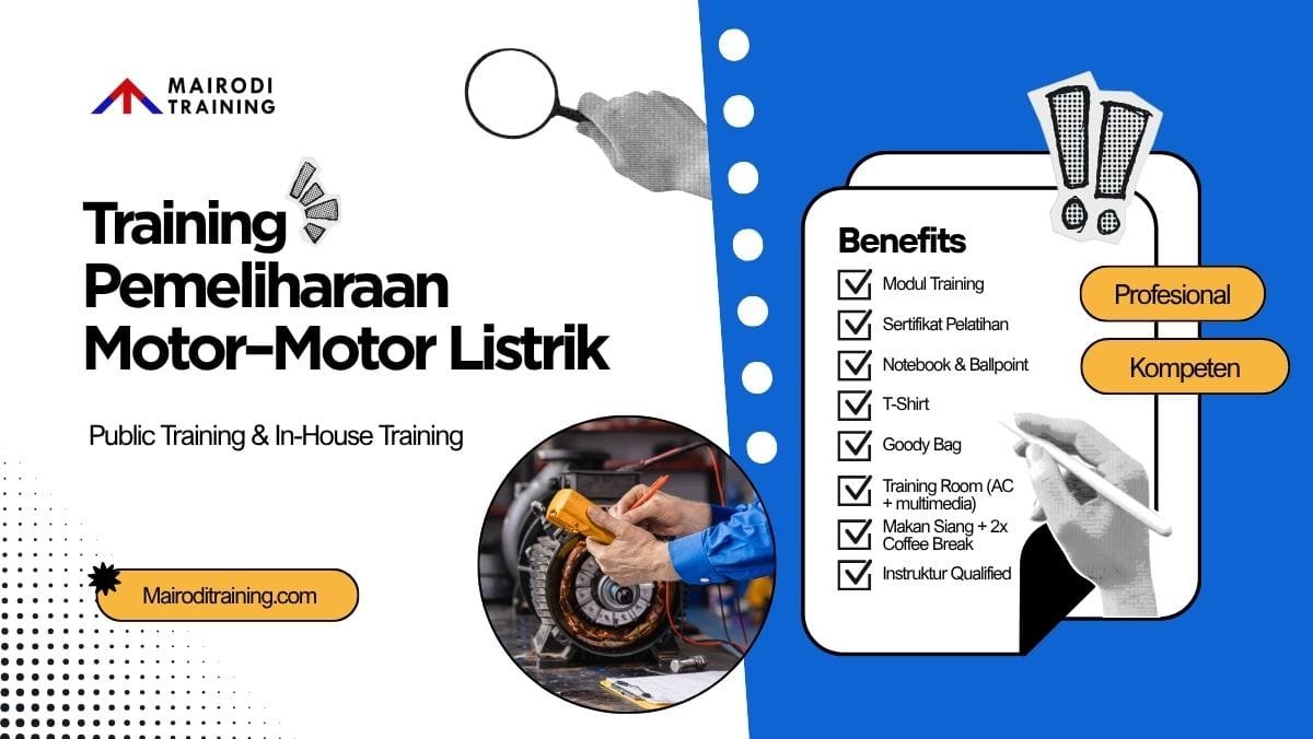 Training Pemeliharaan Motor–Motor Listrik