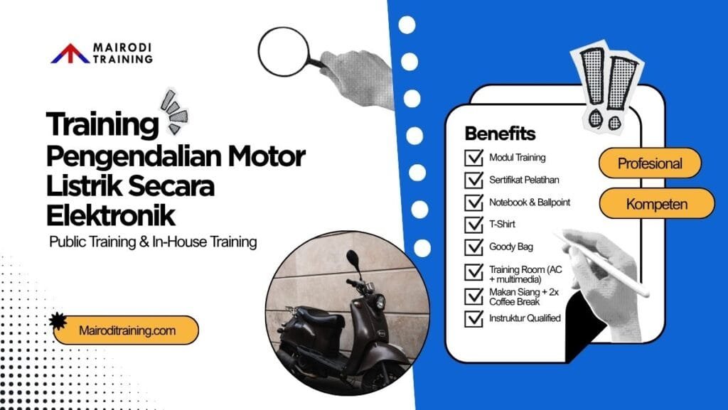 Training Pengendalian Motor Listrik Secara Elektronik