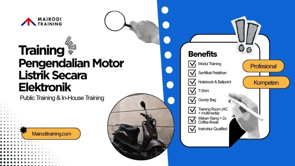 Training Pengendalian Motor Listrik Secara Elektronik
