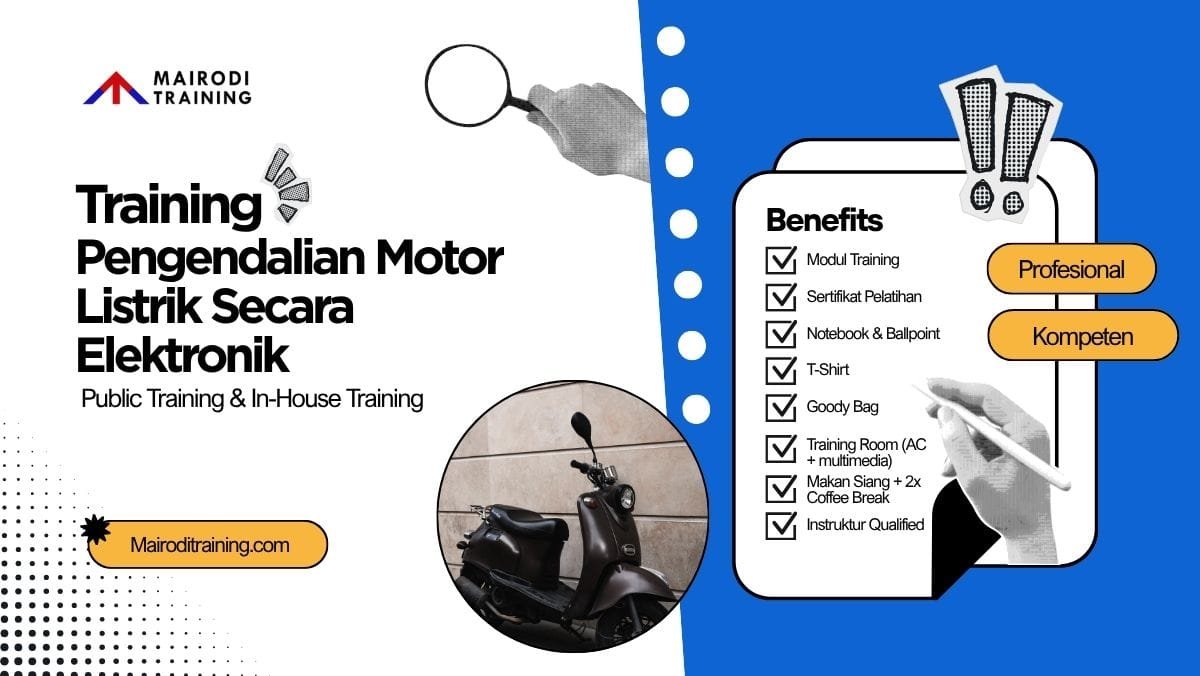 Training Pengendalian Motor Listrik Secara Elektronik