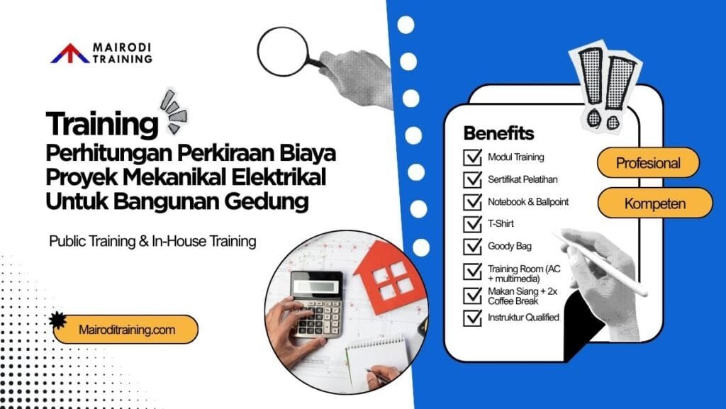 Training Perhitungan Perkiraan Biaya Proyek Mekanikal Elektrikal Untuk Bangunan Gedung