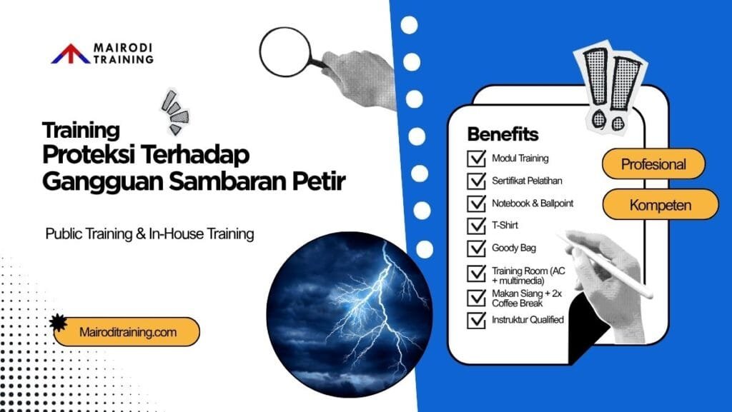 Training Proteksi Terhadap Gangguan Sambaran Petir