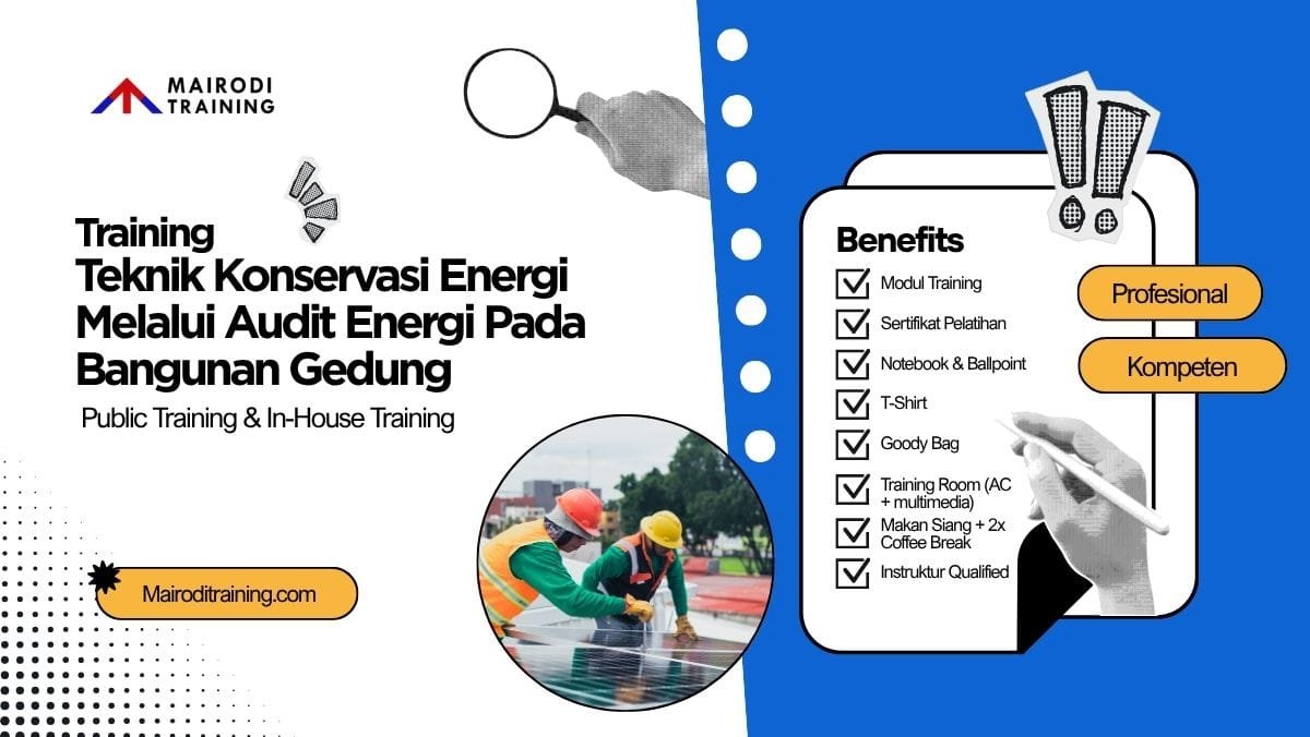 Training Teknik Konservasi Energi Melalui Audit Energi Pada Bangunan Gedung